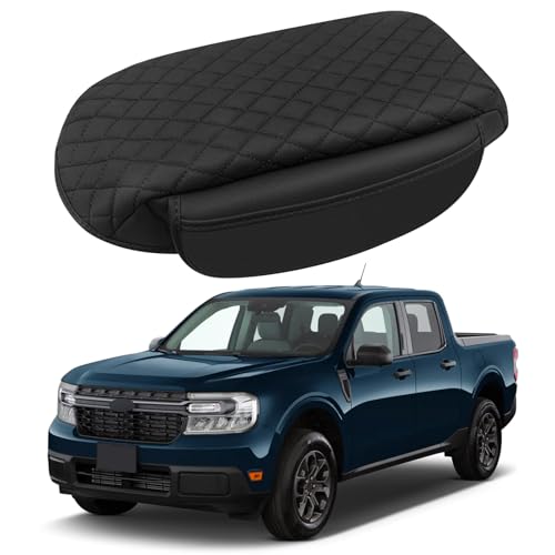 Center Console Armrest Cover for Ford Maverick 2022 2023 2024 2025 Fully Covered Anti-Scratch Protector Interior Accessories - size: Compatible with Maverick 2022 2023 2024 2025