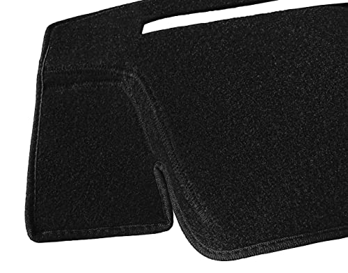 Dash Cover Mat Custom Fit for Nissan Pathfinder D21 Hardbody Pickup Truck 1986-1993, Dashboard Cover Pad Carpet Protector (Black) F77 - color: 86-93 Black