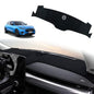 BestEvMod for Mach E Dashboard Cover Mat Accessories No Glare, Flannel Dash Covers Dash Mat Cover Anti Slip Sunshade No Glare Compatible with Mustang Mach E Interior Accessories 2021-2026 - size: Mach-E