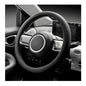 Car Steering Wheel Cover, 13 to 14 Inches Non-Slip Soft Silicone Steering Wheel Protector, Stretchable Elastic Steering Wheel Cover Fits Most Cars for Men and Women (Black) - color: Black