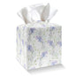 Purple Lavender Tissue Box Cover Holder, PU Leather Tissue Box Cover with Bottom Belt, Square Facial Paper Organizer for Tabletop, Bathroom, Kitchen, Car & Office -043 - color: Purple Lavender