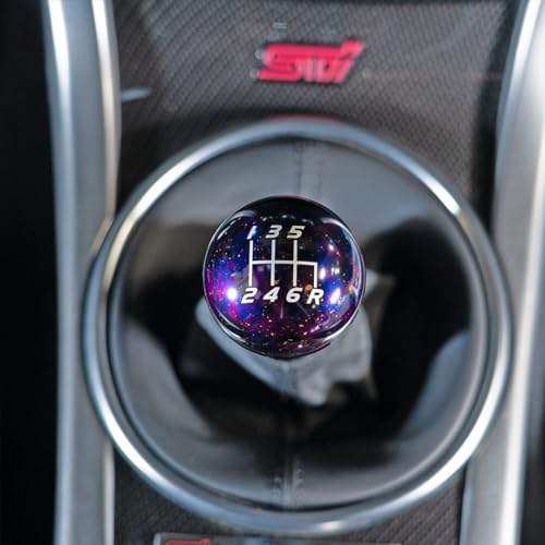 Cosmic Space Shift Knob Compatible with Subaru 6 Speed WRX: 2015-25 / STI: 2004-21, Cosmic Purple - color: Cosmic Purple