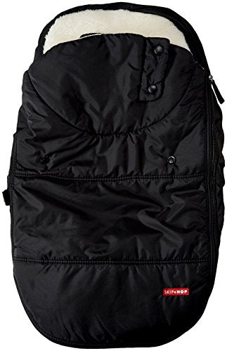 Skip Hop Winter Car Seat Cover, Stroll & Go, Black - color: Black