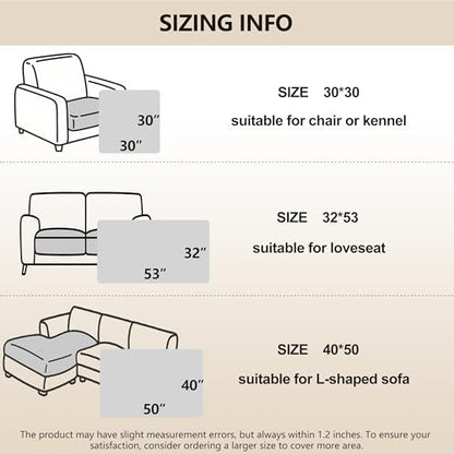 gogobunny 100% Double Sided Waterproof Dog Blanket Soft Pet Bed Cover Reversible Protect Furniture Couch Sofa Car for Puppy Large Dog Cat (Dark Charcoal/Light Charcoal, 30x30 Inch (Pack of 1)) - color: Dark Charcoal/Light Charcoal, size: 30x30 Inch (Pack