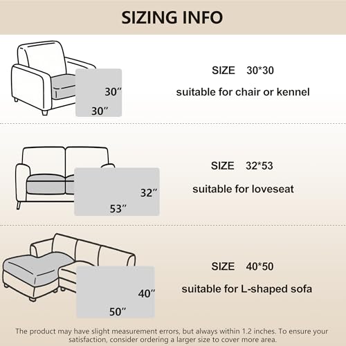 gogobunny 100% Double Sided Waterproof Dog Blanket Soft Pet Bed Cover Reversible Protect Furniture Couch Sofa Car for Puppy Dog Cat (Dark Coffee/Light Coffee, 30x30 Inch (Pack of 1)) - color: Dark Coffee/Light Coffee, size: 30x30 Inch (Pack of 1)