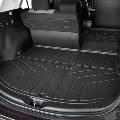 Cargo Mat for 2013-2018 Toyota RAV4 Gas, Full Coverage All Weather Cargo Mat with Backrest Protectors for Toyota RAV4 Accessories (Not fit Hybrid Models)