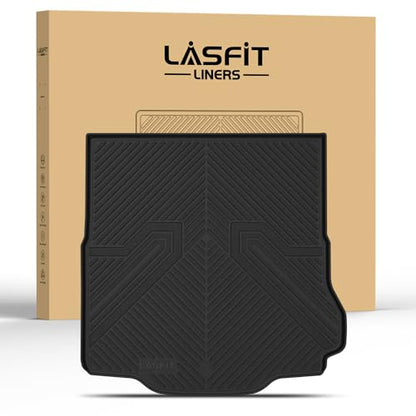 LASFIT Cargo Mat for Dodge Charger Daytona 2024 2025 2026 Scat Pack & R/T (Fit 2-Door, Not for 4-Door), All Weather TPE Custom Fit Trunk Mats Cargo Liners, Black - style: 5) Charger Daytona | 2024-2026 | Trunk Mat