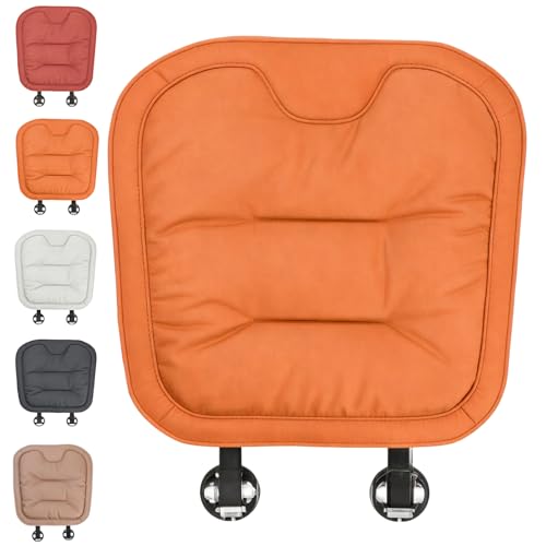 Car Seat Cushions, Skin-Friendly Leather Seat Cushions, Comfort Breathable Scratch Wear-Resistant, Car Seats Cushion for Long Driving (P4,Front Cushion 1pc) - color: P4, size: Front cushion 1pc