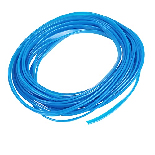 X AUTOHAUX Car Interior Trim Strip DIY Line Gap Door Edge Protector Light Blue 10m 32.8ft - color: Light Blue