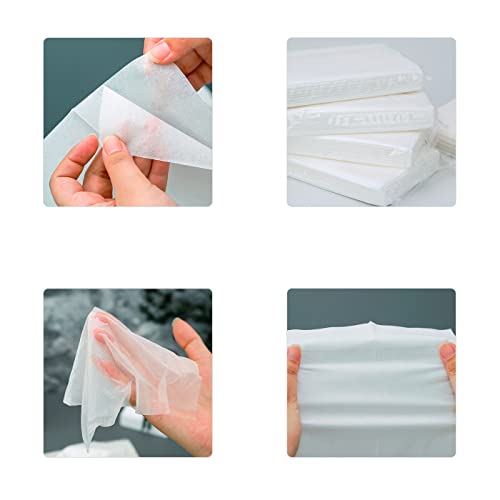 Car Tissue Refills, 600 Sheets Disposable Soft Facial Tissues Napkin, Travel Size Pack for Car Visor Tissue Holder or Purse, 50 Sheets per Pack - size: 50 Count (Pack of 12)