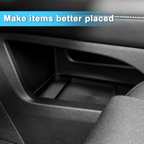 Pathfinder Lower Organizer Tray Compatible with Nissan Pathfinder 2022 2023 2024 2025 2026 S/SV/SL/Rock Creek/Platinum Accessories Floor Center Console Armrest Insert Tray Storage Box