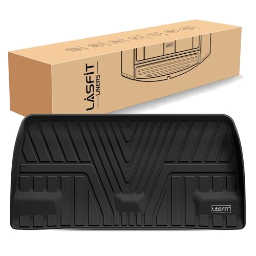 LASFIT Trunk Mat for Honda Odyssey 2018-2026, Custom Fit Cargo Mat, Waterproof All Weather, Kid & Pet Friendly, Easy Clean for Family Use - style: 7）For Honda Odyssey| 2018-2026 | Trunk Mat