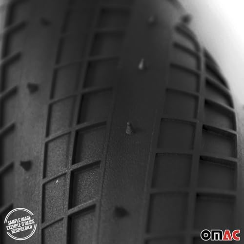 OMAC Floor Mats for Hyundai Tucson 2016-2018 Car Mats All Weather 3D Custom Fit Rubber Mat Waterproof Odorless TPE Floor Liners Laser Measured Non-Slip (Black)