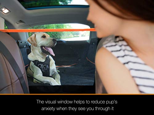 SUV Cargo Liner for Dogs, Waterproof Dog Cargo Cover with Bumper Flap Protection Durable Toyota Rav4 Trunk Mat for Pets Keep Your Vehicle Trunk Clean Universal Fit SUV Car Seat Cover - size: XL