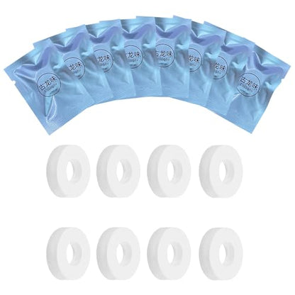 8 Pack Car Air Vent Clip Freshener Refills Solid, Fragrance Replacement Pads, Circular with holes (Cologne - 8 Packs) - color: Cologne - 8 Packs