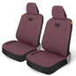 CAT CozyBlend Car Seat Covers, Burgundy Heather - Premium Jersey Fabric Seat Covers for Cars Trucks SUV, Breathable Cotton Car Seat Covers Front Seats Only, Universal Fit Automotive Interior Covers - color: Burgundy