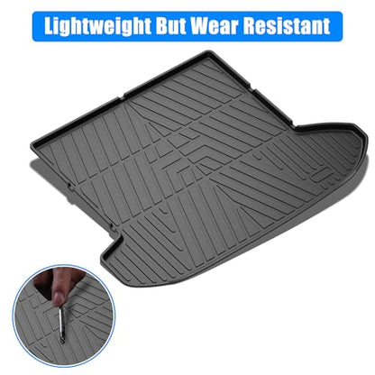 Trunk Mat for Tucson 2022-2025, MERXENG Car Trunk Protector All-Weather Rear Cargo Area Mat Protective Floor Mat for Tucson 2022-2025 - size: for Tucson 2022-2025