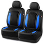 Rubbermaid Leather Mesh Car Seat Covers, Breathable Air Mesh Front Seat Cover, Universal Fit Slip-on Design, Airbag Compatible, Automotive Seat Protector for Most Cars, SUVs, Trucks, Vans-Blue - color: Blue