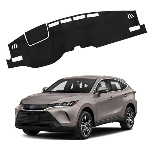 XITER Polyester Dashboard Cover Mat Carpet Dash Nonslip Sun Shade Mat Compatible For Venza 2021 2022 2023 2024 2025(Without HUD) - size: 2021-2024 Venza (Without HUD)
