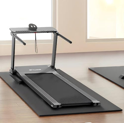 Stepwaver Walking Pad Mat for Carpet Floor, 102"x36", Treamill Mat for Hardwood Floors, High Density, 1/3 Thickness, Folable, Floor Protection for Bike, Elliptical, Treadmill - size: 102"L x 36"W x 0.2"Th