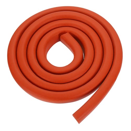 uxcell 3.28 ft Foam Backer Rod, 0.31" x 0.47" D-Shaped Solid Joint Filler, Foam Seal Strip for Caulk Saver, Rope Caulk Cement Crack Filler, Red - size: 3.28 ft x 0.31" x 0.47"