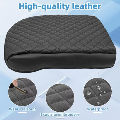 Center Console Armrest Cover for Dodge RAM 1500 2500 3500 2019 2020 2021 2022 2023 2024 2025 Accessories Fully Covered Anti-Scratch Protector Interior Accessories(Only for Bucket Seat Console) - size: Compatible with RAM 2019-2025