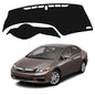 XITER Polyester Dashboard Cover Mat Carpet Dash Nonslip Sun Shade Mat Compatible For Honda civic 2012 2013 2014 2015. - size: 2012-2015 civic