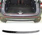 Black Rear Trunk Door Sill Guard Cover Compatible with Honda New Pilot 2023~2026 Rear Bumper Protector Guard Scuff Plate Stainless Steels Outside - size: Outside