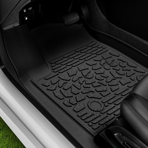 AUTOSAVER88 Floor Mats & Cargo Liners Fit for Chevrolet Suburban/GMC Yukon XL 7 Seater with Bucket Seats 2021-2025 2026, TPE All Weather Custom 1st & 2nd & 3rd Row Mats Floor Liners Car Mats Full Set - style: 21-26 Suburban/Yukon XL Full Set 7 Seater