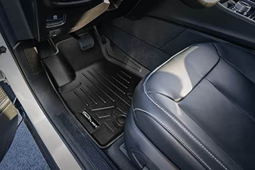 SMARTLINER All Weather Custom Fit 2 Row Floor Mat Liner Set Compatible with 2022-2025 Jeep Grand Cherokee 4xe