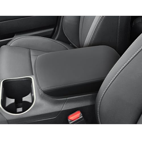 CDEFG for 2025 Outback Legacy Accessories Compatible with 2020-2025 Subaru Outback Legacy Center Console Cover for 2020-2025 Outback Legacy Armrest Cover 2024 Outback 2025 Legacy Middle Console Pad - color: Leather for 2020-2025 Outback Legacy
