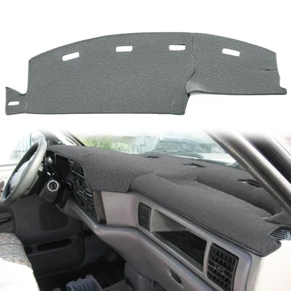 Yiz Dashboard Cover Dash Cover Mat Pad Custom Fit for Dodge Ram 1500 2500 3500 1994 1995 1996 1997 Pickup Truck (94-97DarkGray) J23 - color: 94-97DarkGray