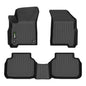 HAFIDI® Floor Mats Fit for 2011-2020 Dodge Journey （Not for 2011 Single Floor Hook） All Weather Protection TPE Car Floor Liners, Fits 1st & 2nd Row Full Set Custom Accessories, Black - style: 30) For Journey 2011-2020 Floor Mats