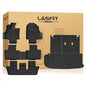 LASFIT Floor Mats for Toyota Grand Highlander 2026 2025 2024 Fits Without or with subwoofer (Include Hybrid), All Weather TPE Custom Fit Rear Trunk Mat for Grand Highlander Accessories - size: 2024-2026|For Toyota Grand Higlander|Full Sets