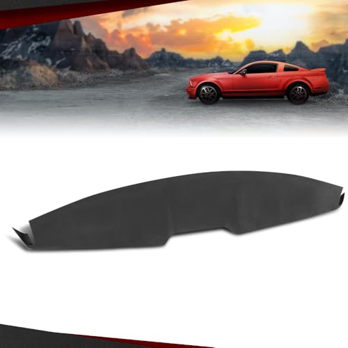 Dashboard Dash Cover Compatible with Ford Mustang 2005-2009 Black Dash Board Cover - color: Black