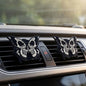 Car Air Fresheners Vent Clips, Car Diffuser Vent Clip, Car Decoration Cute Car Interior Decor, Car Accessories for Women (2 Pcs Black Butterfly)