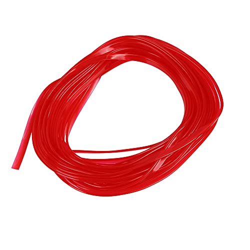 X AUTOHAUX Car Interior Trim Strip DIY Line Gap Door Edge Seal Protector Red 10m 3.28ft - color: Red