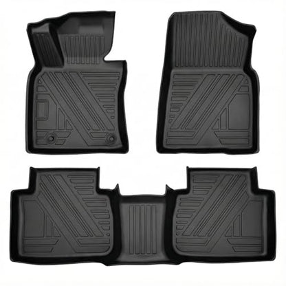 Camry Floor Mats Compatible with 2018-2024 Toyota Camry FWD Models, Non Hybrid or AWD Models，All Weather 3D Tech Waterproof Durable Anti-Slip TPE Floor Liners 1st ＆ 2nd Row Custom-fit Set Accessories - size: 3）For Toyota Camry I 2018-2024 I Floor Mat