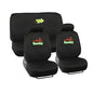 BDK 9 Piece Auto Interior Gift Set - Scooby Doo - A Set of Seat Covers - size: Full Set, style: Scooby Doo