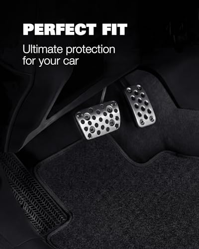 Floor Mats for Nissan Altima 2013-2018 - Custom 3D Fit Mats for Nissan Altima 5th Generation (L33) - 1st & 2nd Row - Anti-Slip Backing - 22oz Heavy Duty Carpet Mat