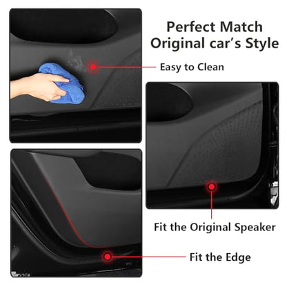 Car Door Anti Kick Pad for Subaru Crosstrek Accessories 2024 2025 2026 Protector Mat Dirty Collision Stickers Interior