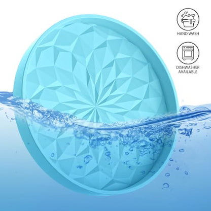 Car Coasters for Cup Holders [4 Pack] - 2.75In Silicone Auto Mug Mats - Universal Non-Slip Recessed Car Interior AccessoriesSky Blue - color: 4pack-sky Blue