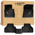 LASFIT Floor Mats Fit for BMW X3 2011-2017 & BMW X4 2015-2018 xDrive28i, xDrive28d, xDrive35i, M40i, Custom Fit TPE All Weather Waterproof Floor Liners Front & Rear Rows Car Mat, Black - size: 2) X3 2011-2017 | X4 2015-2018 | Floor Mats