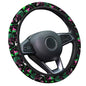 GENANY Good Witch Steering Wheel Cover, Non Slip Polyester Car Wheel Protector for Car SUV Truck, Universal 15 Inch - color: Good Witch
