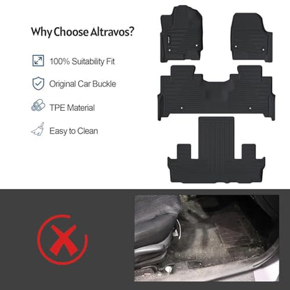 Large Cargo Liners Custom Fit for 2024 2025 Mazda CX90, Foldable Trunk Mat for 2024 Mazda CX-90, TPE All Weather Waterproof Rear Cargo Mat Easy to Clean-Black - size: 2024 2025 Mazda CX90 Cargo Liner
