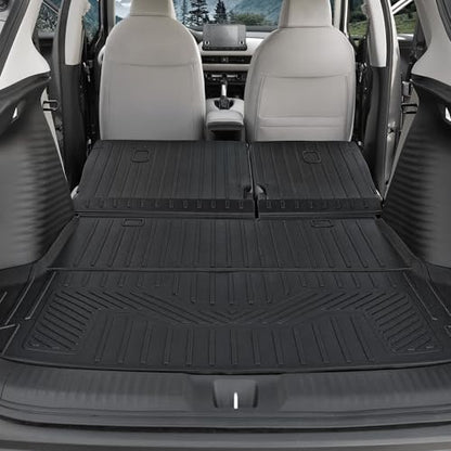 Cargo Mat for Honda HR-V 2026 2025 2024 2023(Hybrid & Gasoline), Full Coverage All Weather Trunk Cargo Liner with Backrest Protectors for Honda HRV Accessories