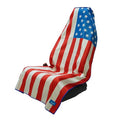 Sprints Athletic Running Towel, Full-Sized, Car Seat Cover - Performance Microfiber (American Flag) - color: American Flag