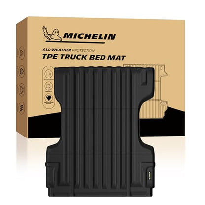 MICHELIN Truck Bed Mat for 2005-2021 Nissan Frontier 6 FT / 73.3" Only, All-Weather Truck Bed Liner, Custom Fit, Durable TPE Bedliner, Non-Slip - size: 3) Frontier | 05-21 | 6 FT