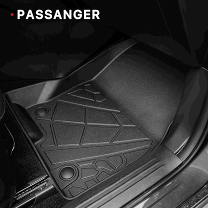 KARPAL Floor Mats for 2017-2025 Mazda CX5, All Weather TPE Custom Fit Floor Liners Car Mats Accessories, 1st & 2nd Row - style: 2017-2025 | For Mazda CX5 | 1st & 2nd Row