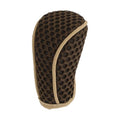 Universal Gear Shift Knob Cover Stick Shifting Handle Protector Manual Fabric 1 Pc Anti-Slip Dark Brown - color: Dark Brown Beige